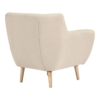 Monte Lænestol - Lænestol, sand, natur træben, HN1230