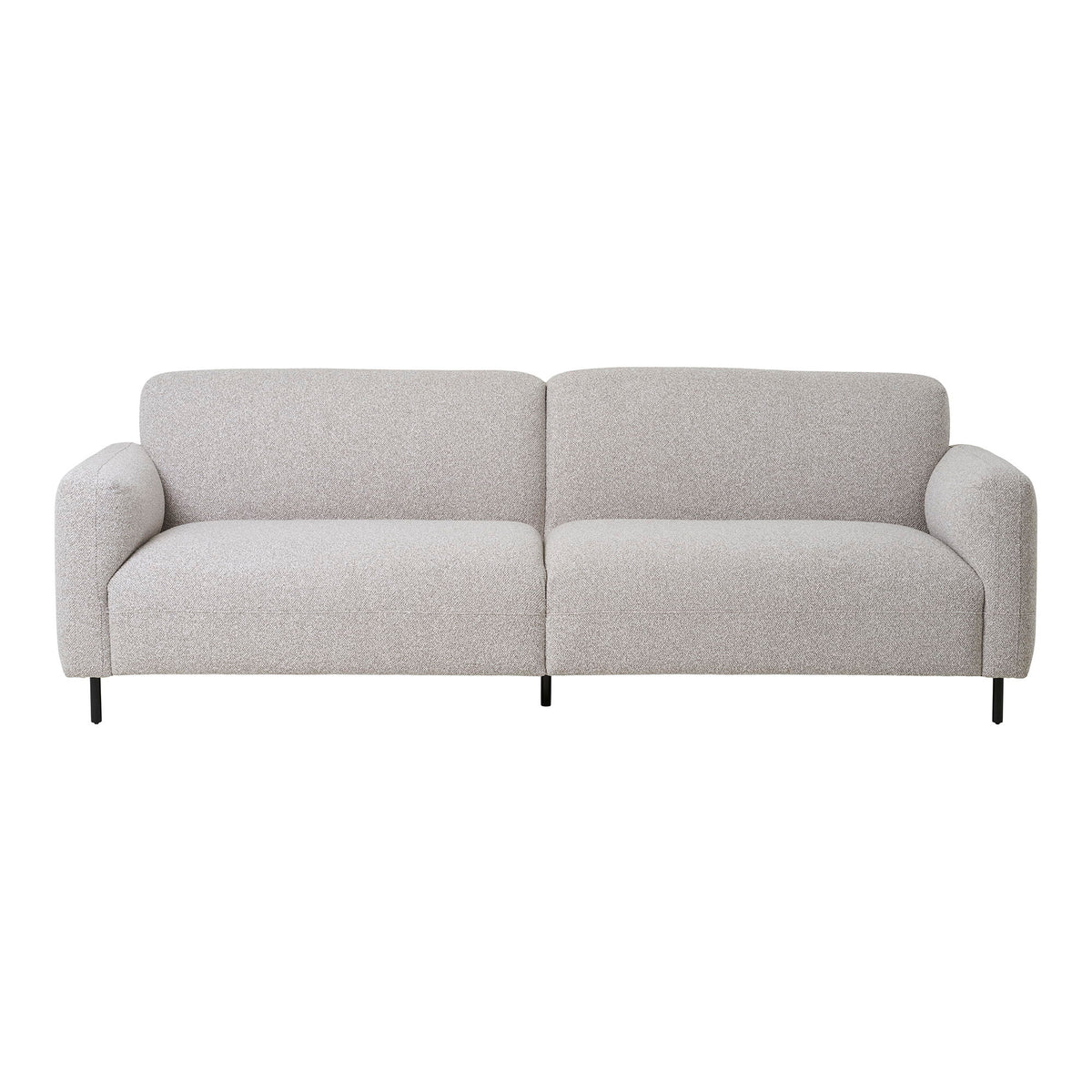 Salvador 3 Personers Sofa - 3 Personers sofa, bouclé, lysegrå, HN1253