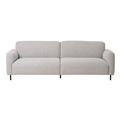 Salvador 3 Personers Sofa - 3 Personers sofa, bouclé, lysegrå, HN1253