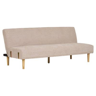 Kells Sovesofa - Sovesofa, mørk sand, natur ben, HN1085