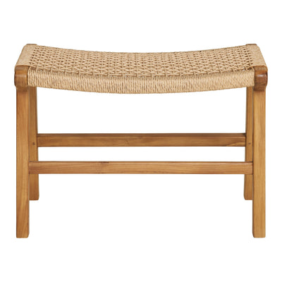 Derby Fodskammel - Fodskammel, teak/polyrattan, natur