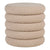 Brooklyn Puf - Puf med opbevaring, bouclé, beige, Ø44x44 cm, HN1242