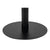 Bolzano Sofabord - Sofabord, marmor look bordplade, hvid, sort base ø70x45 cm