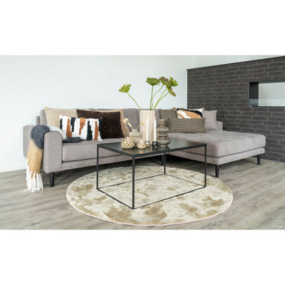 Vita Sofabord - Sofabord, sort, sort stel 90x60x45 cm