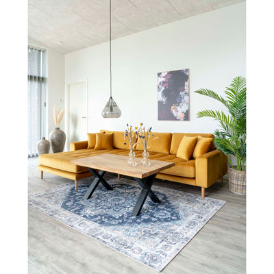 Toulon Sofabord - Sofabord, olieret eg med bølget kant 70x120xh50 cm