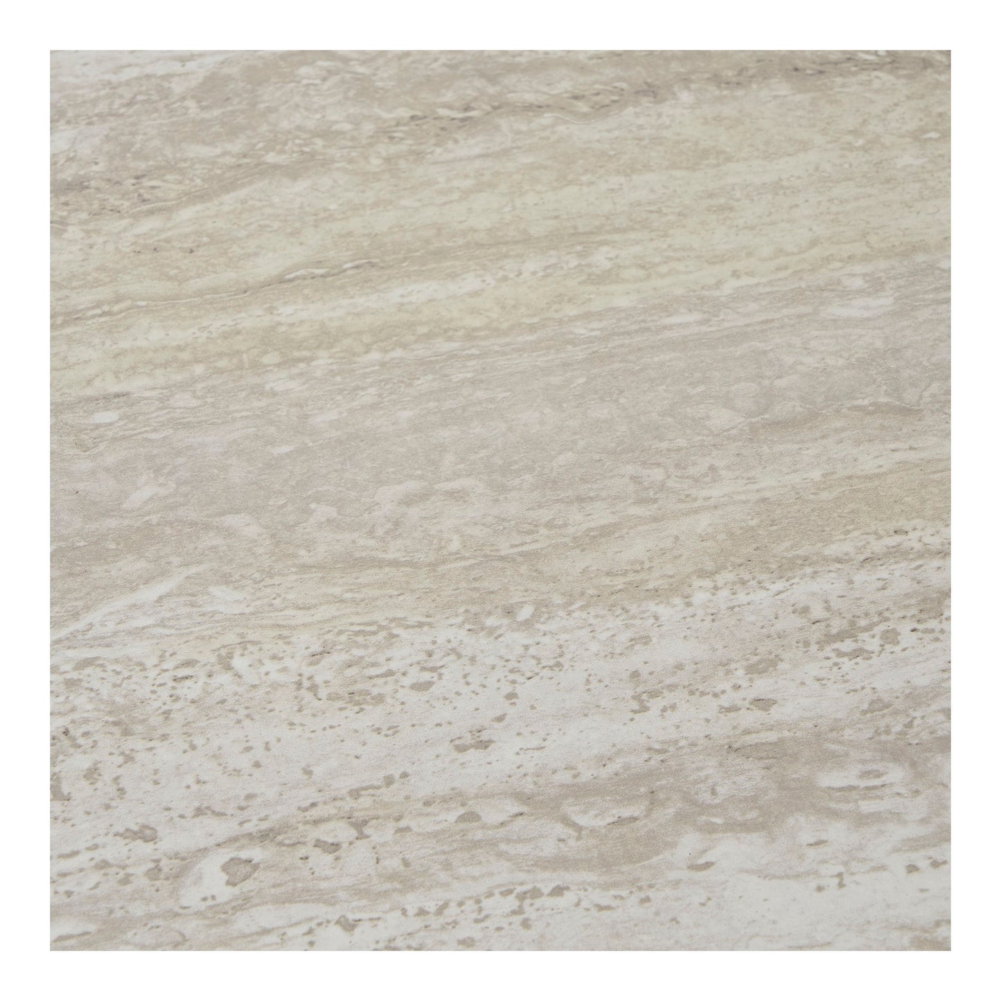 Aalst Sidebord - Sidebord, travertin look, sorte ben ø40x44 cm