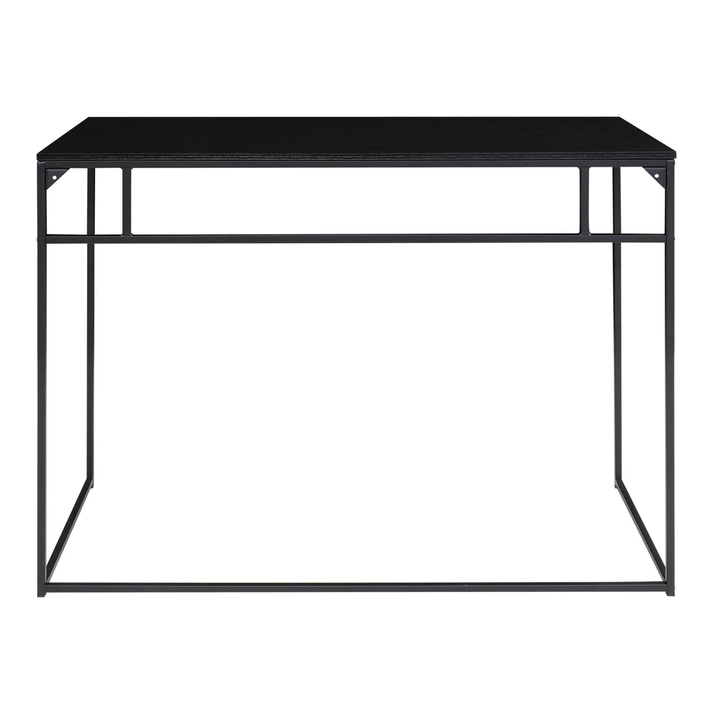 Vita Skrivebord - Skrivebord, sort med sort stel 100x45x75 cm