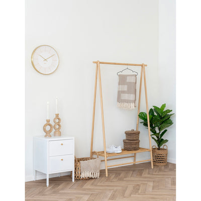 Dalby Kommode - Kommode, 2 skuffer, stål, hvid 40x40x59,5 cm