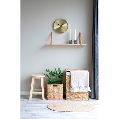 Cort Plaid - Plaid, bomuld, råhvid/beige, design B 130x160 cm