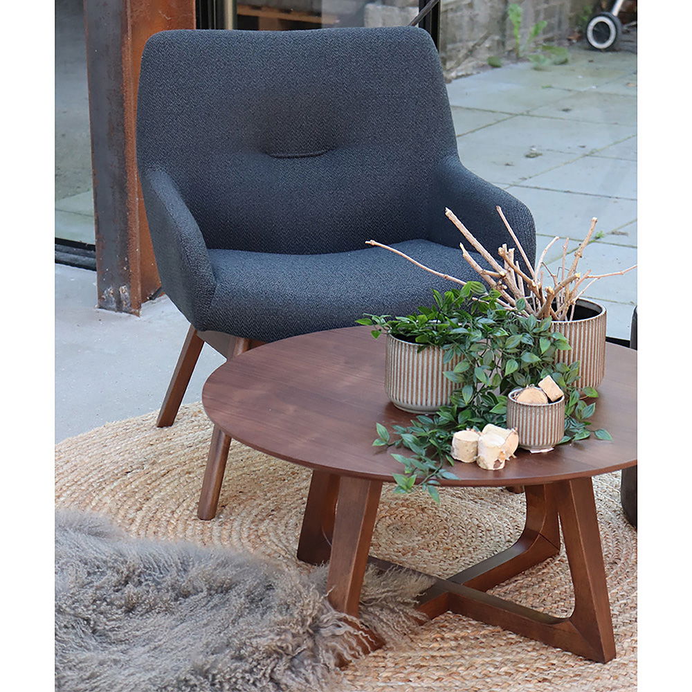 Bombay Tæppe - Tæppe, flettet jute, natur ø150 cm