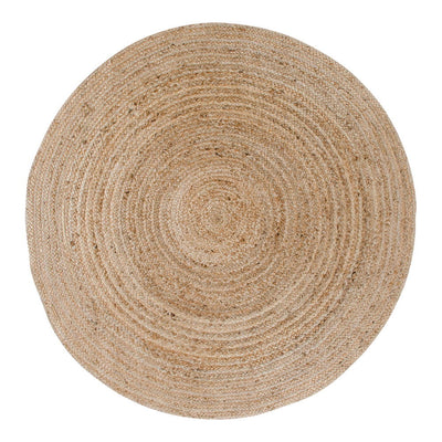Bombay Tæppe - Tæppe, flettet jute, natur ø180 cm
