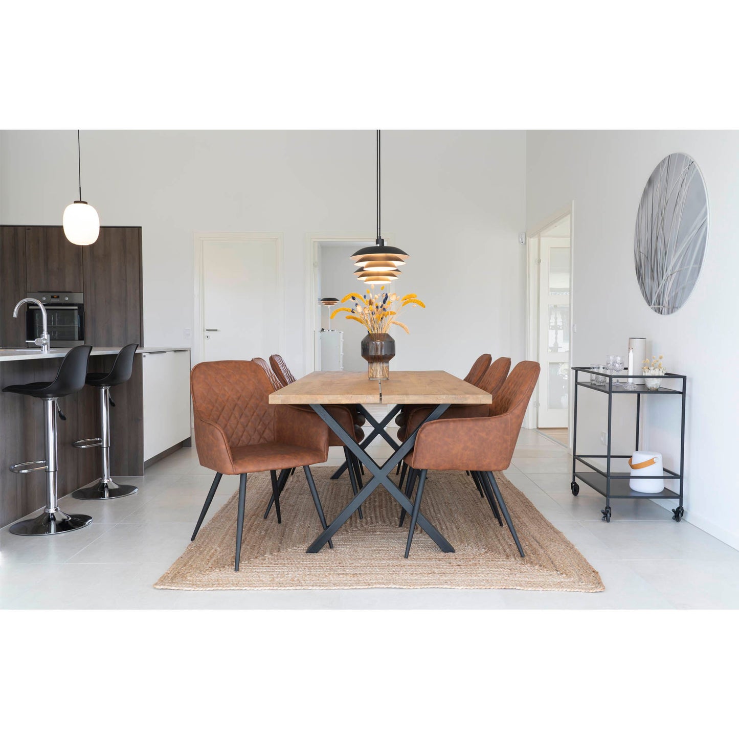 Bombay Tæppe - Tæppe, flettet jute, natur 180x240 cm