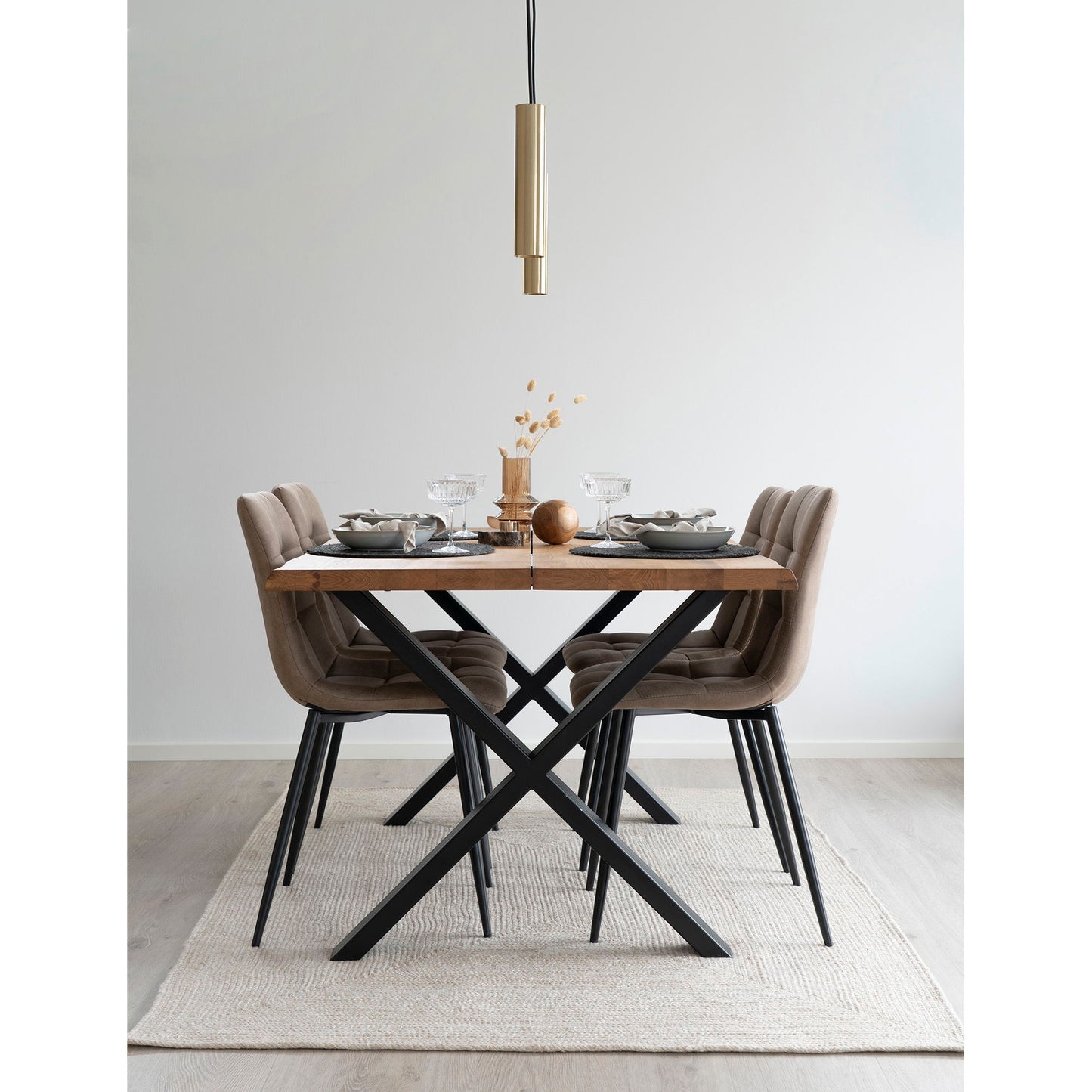 Menorca Tæppe - Menorca Tæppe, 100% genanvendt plastik, sand 140x200 cm