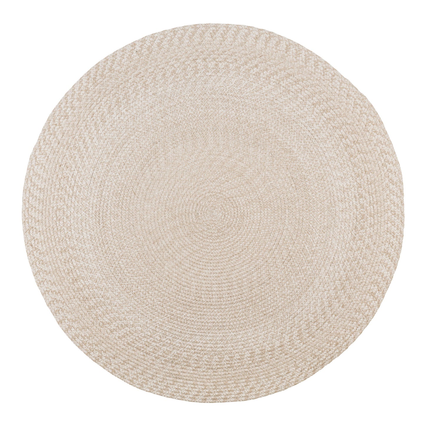 Menorca Tæppe - Menorca Tæppe, 100% genanvendt plastik, sand ø180 cm