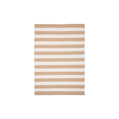 Pina Tæppe  - Tæppe, 100% genanvendt plast, beige/off white 140x200 cm