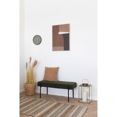 Morena Løber - Løber, håndvævet, natur/grå 80x180 cm