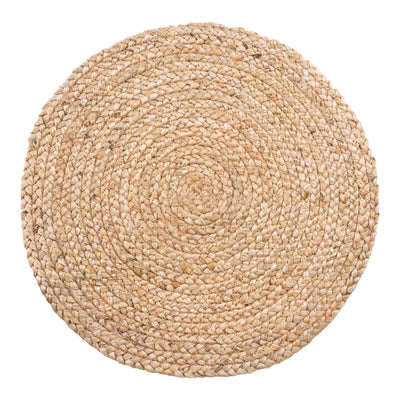 Bombay Dækkeservietter, sæt af 4 - Dækkeservietter, flettet jute, natur ø38 cm, sæt af 4