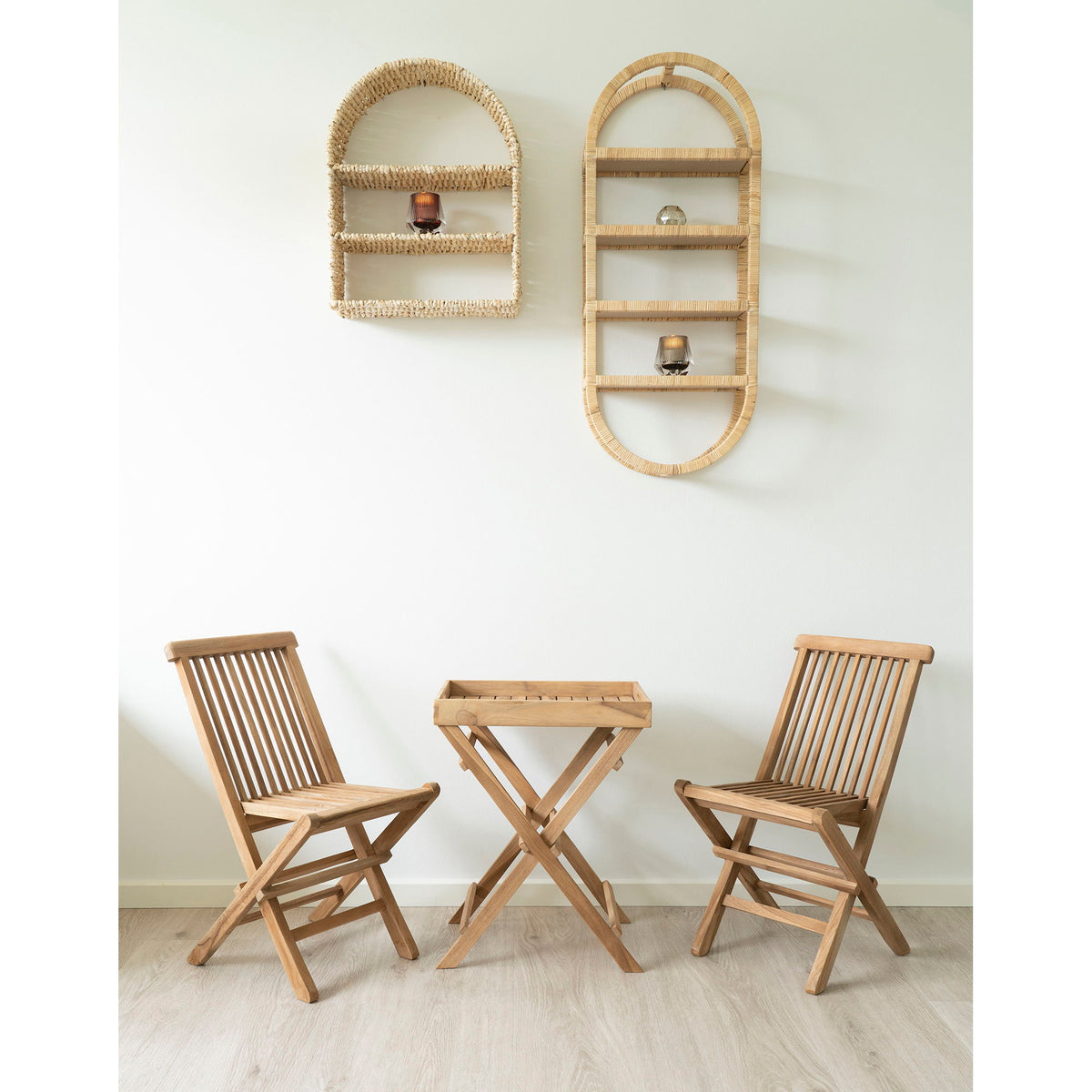 Namur Hylde - Hylde, buet rattan design 36x12x45 cm