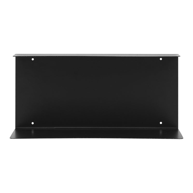 Lille Væghylde - Væghylde, stål, sort 40x18x18 cm