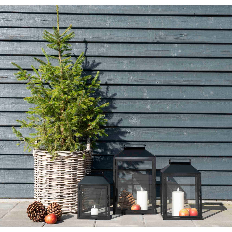 Indo Kurve - Kurve, kubu rattan, natur sæt af 2