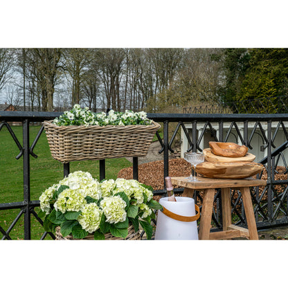 Batu Planteskjuler - Planteskjuler med ophæng, kubu, natur 60x20x23 cm