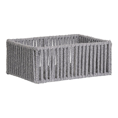 Arese Kurve - Kurve, bomuld/metal, grå, sæt af 3