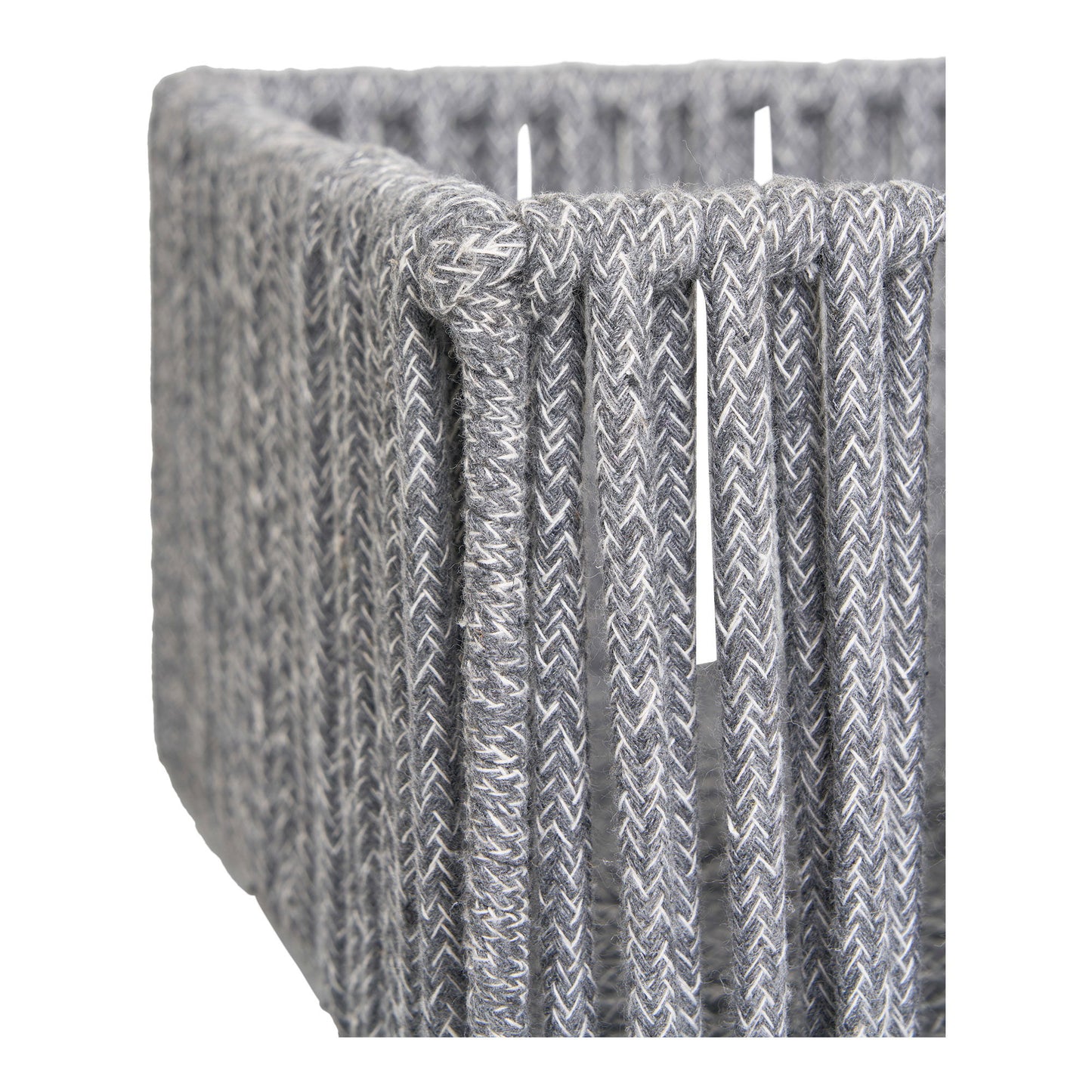 Arese Kurve - Kurve, bomuld/metal, grå, sæt af 3