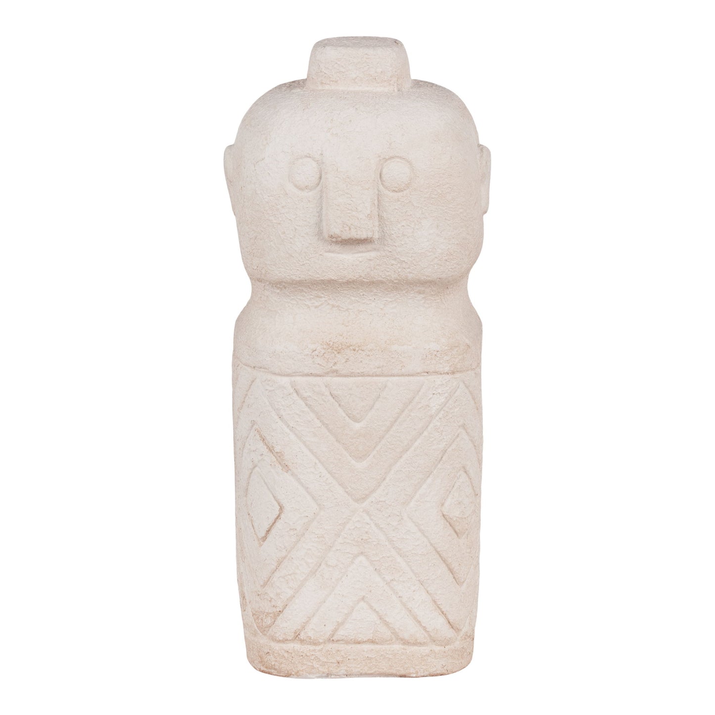 Dekoration - <p>Dekoration, cement, beige, 6,5x6,5x15 cm</p>