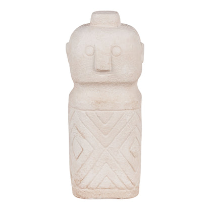 Dekoration - <p>Dekoration, cement, beige, 6,5x6,5x15 cm</p>