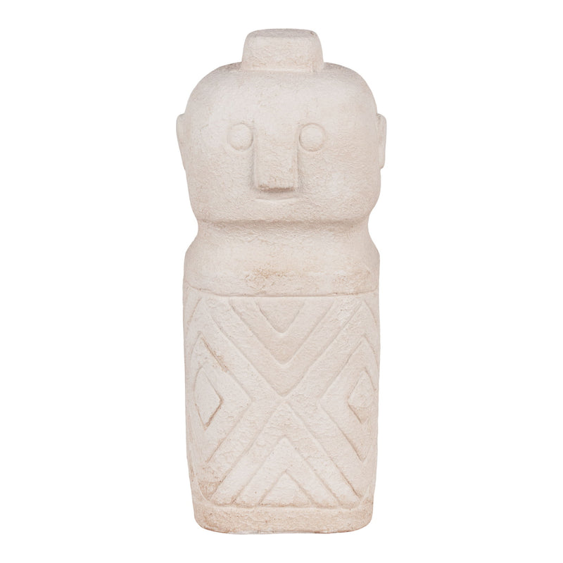 Dekoration - <p>Dekoration, cement, beige, 6,5x6,5x15 cm</p>