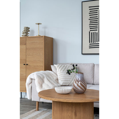 Dekoration - Dekoration, keramik, beige 18x15x24 cm