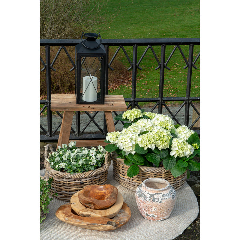 Rio Skål - Skål i teaktræ, natur, Ø40x12 cm