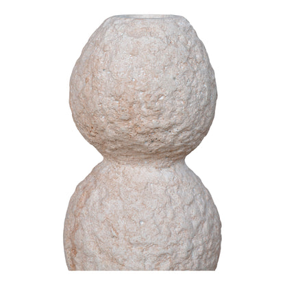 Lysestager - Lysestager, cement, natur, sæt af 2