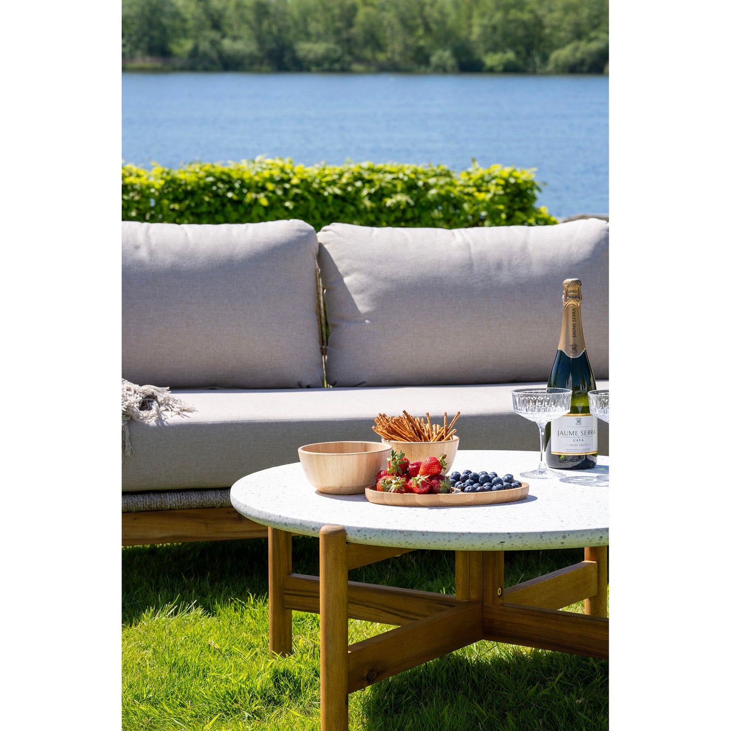 Chefalu Skål - Skål, bambus, natur sæt af 2