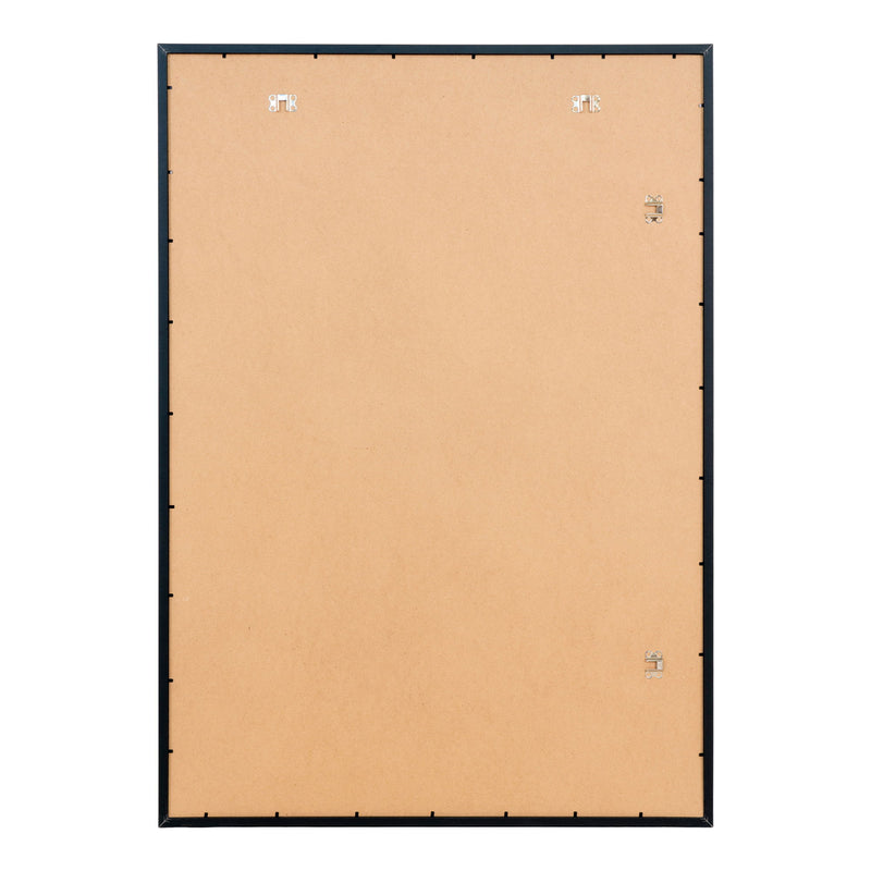 Marbella Ramme Display - Ramme Display, 7 stk. sort og 8 stk. natur 70X100 cm