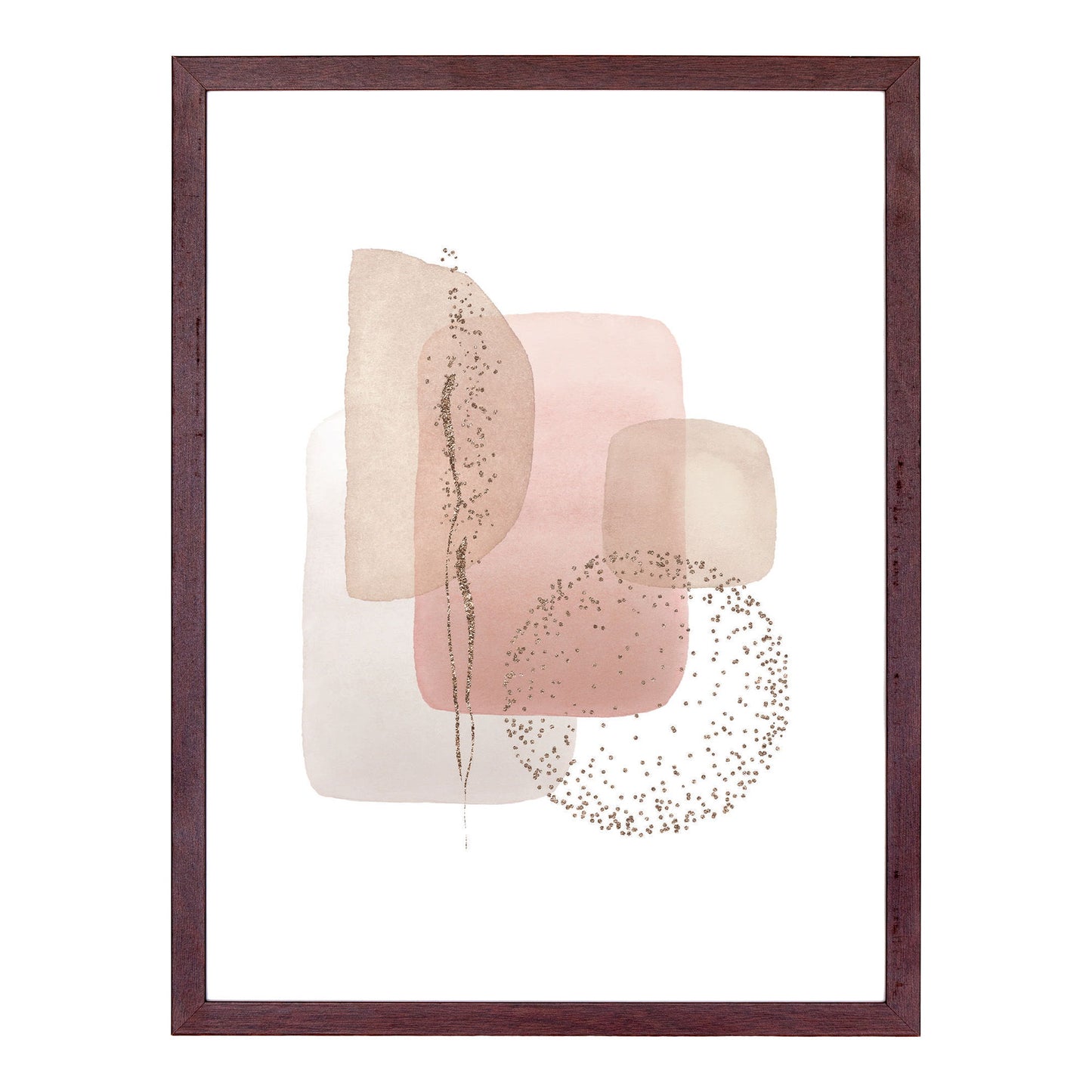 Aspen Rammesæt - Rammesæt, mørkebrun, sæt af 3