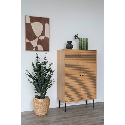 Cape Town Lærredsprint - Lærredsprint, canvas, brun/beige, No.1 50x70 cm