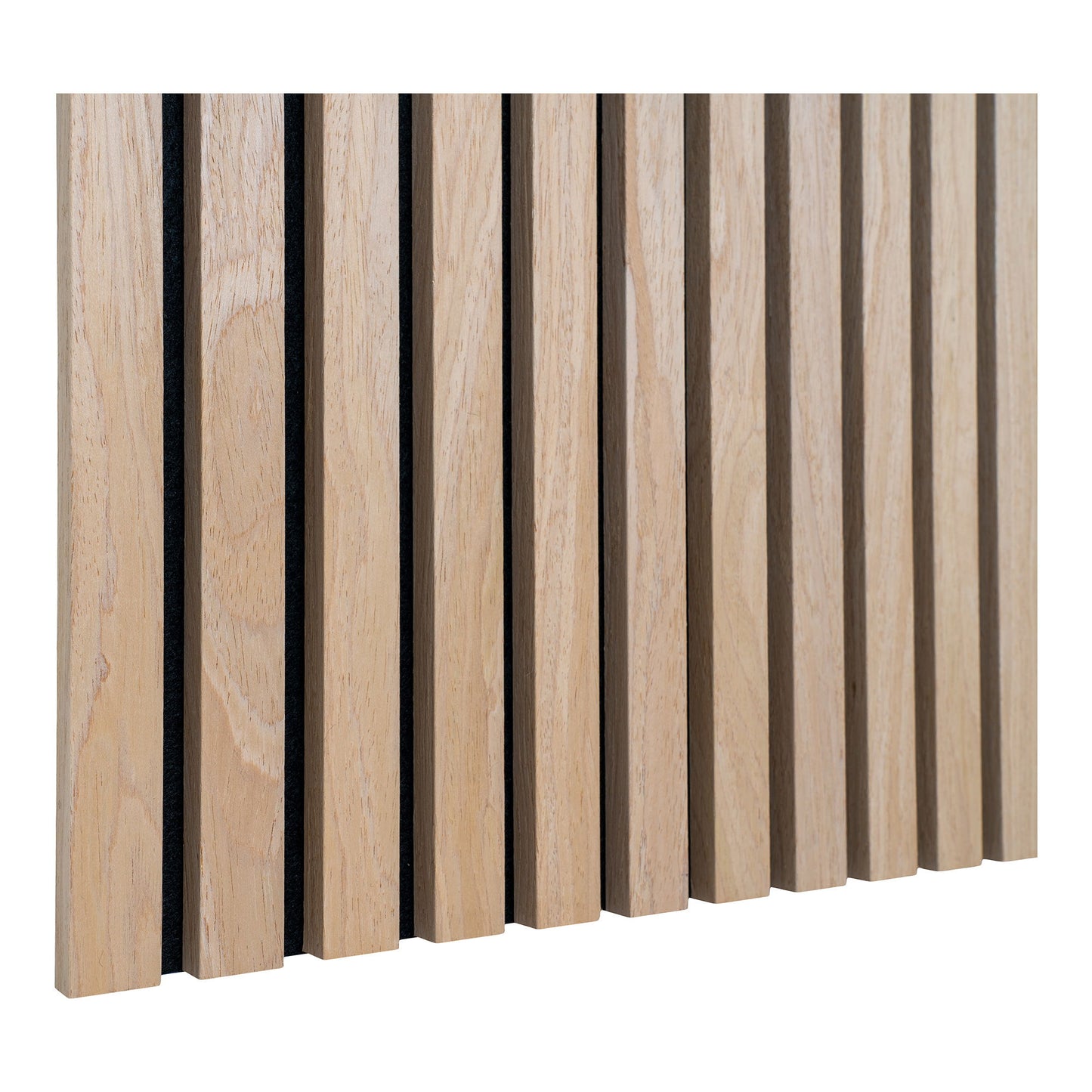 Akustikpanel - Akustikpanel, træfiner, natur, egetræslook 2400x600x22 mm