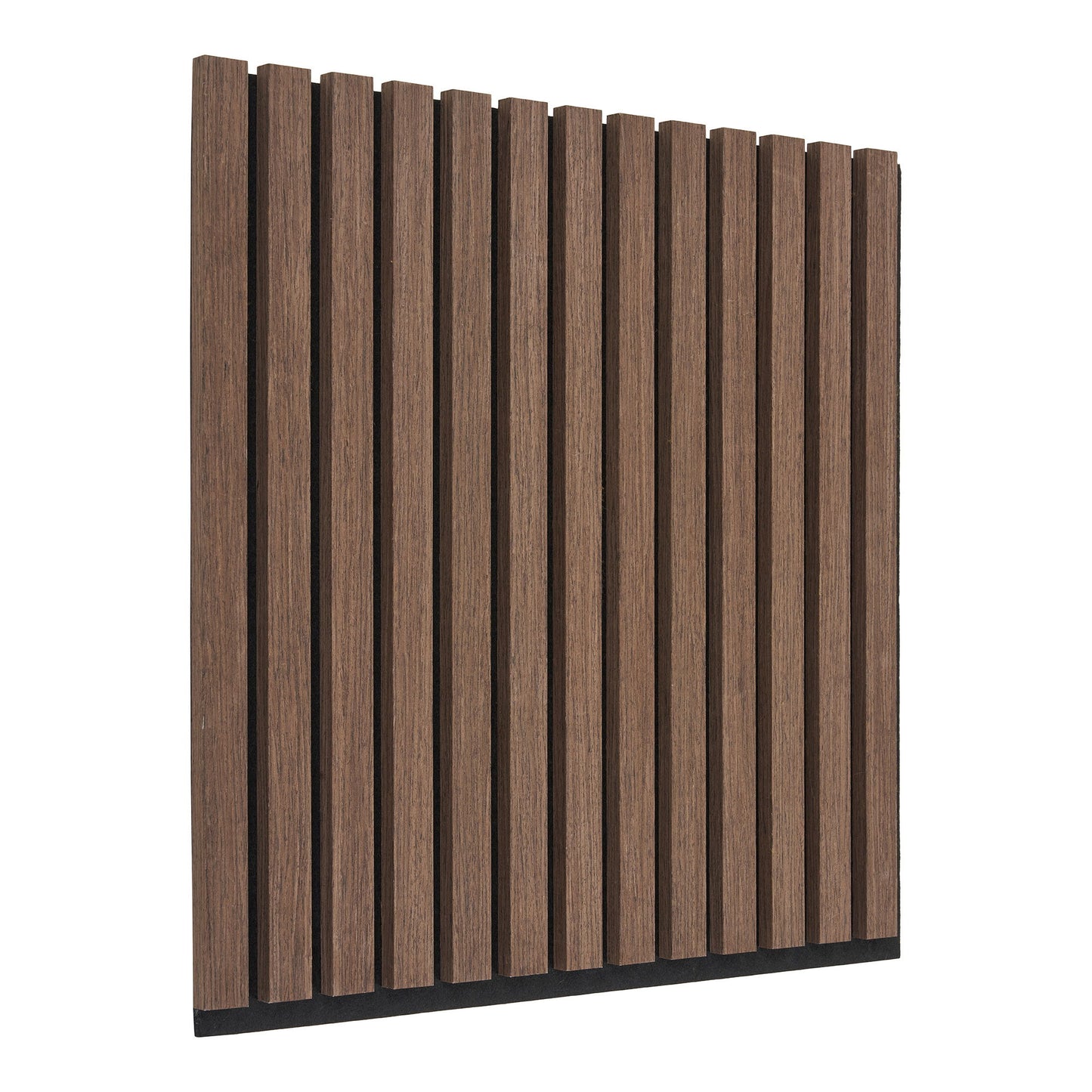 Akustikpanel - Akustikpanel, træfiner, valnød, valnødlook 520x520x22 mm