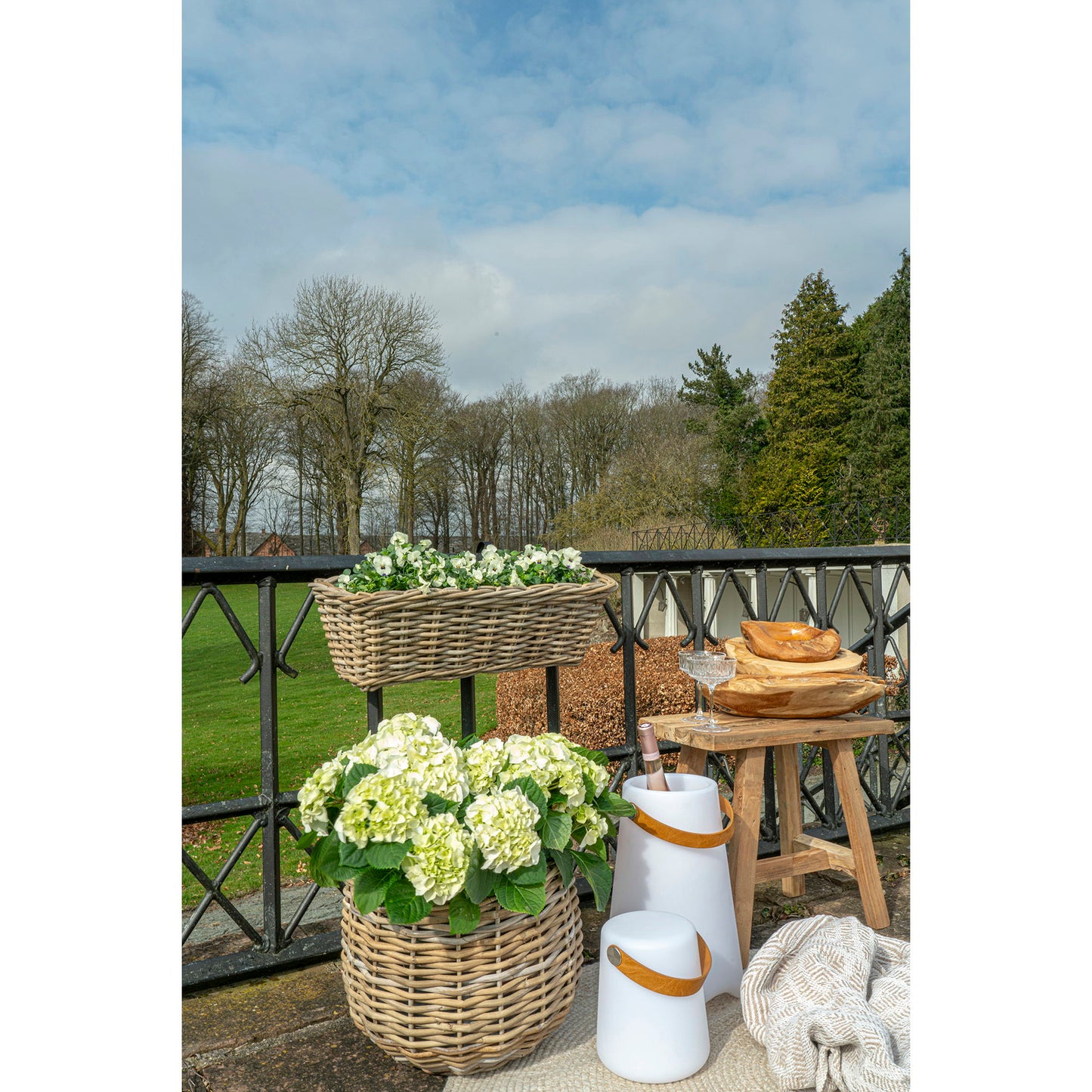 Bristol LED Lampe - Lampe med strop, genopladelig