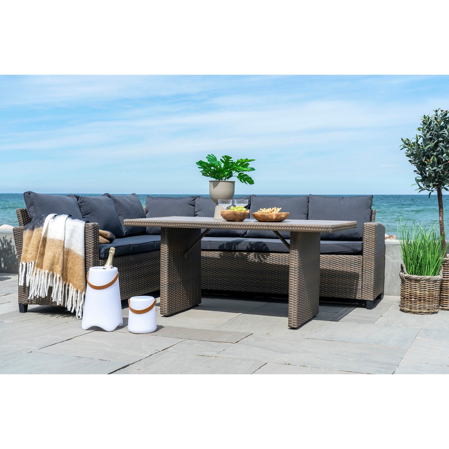 Bristol LED Lampe - Lampe med strop, genopladelig