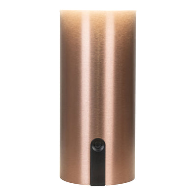 Soham LED Lampe - Lampe,  hvid/kobber, genopladelig