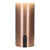 Soham LED Lampe - Lampe,  hvid/kobber, genopladelig