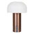Soham LED Lampe - Lampe,  hvid/kobber, genopladelig