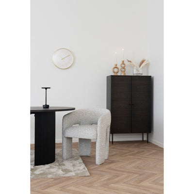 Lyneham LED Bordlampe - Bordlampe, sort, genopladelig