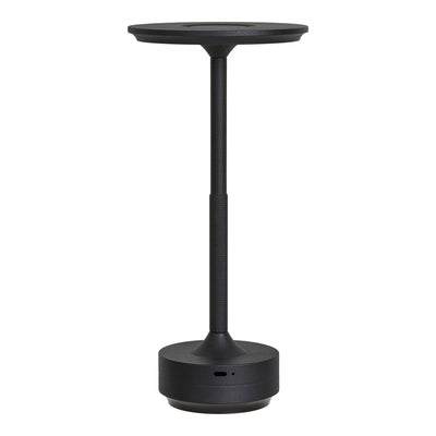 Lyneham LED Bordlampe - Bordlampe, sort, genopladelig