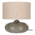 Oldham Bordlampe - Bordlampe, grøn keramik med lampeskærm