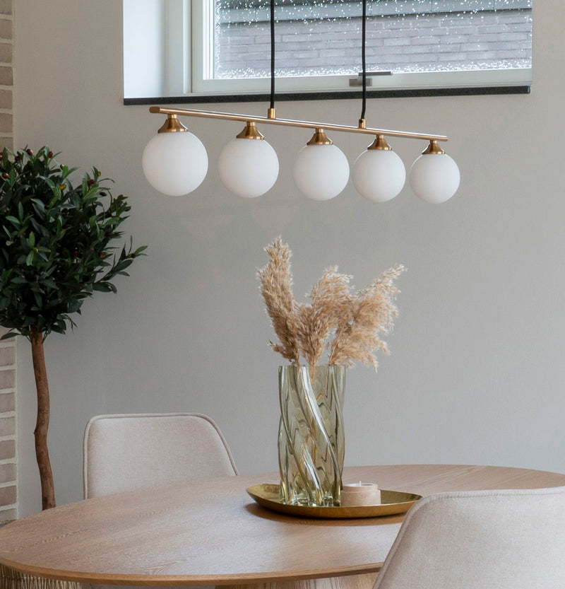 Halifax Pendel - Pendel, messing, 150 cm stofledning