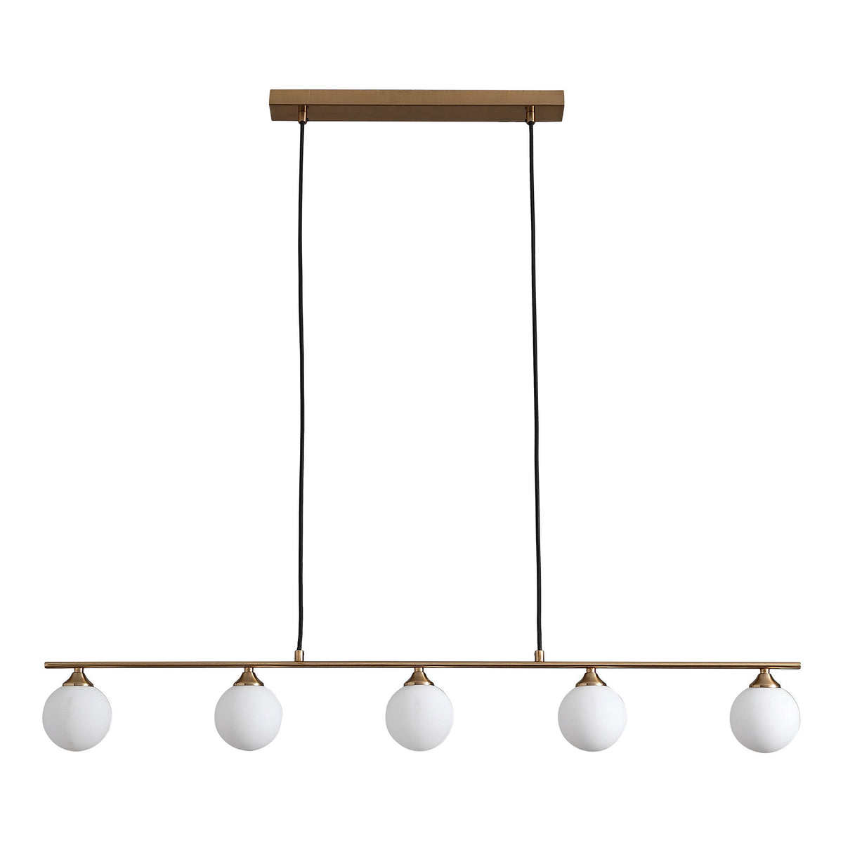 Halifax Pendel - Pendel, messing, 150 cm stofledning