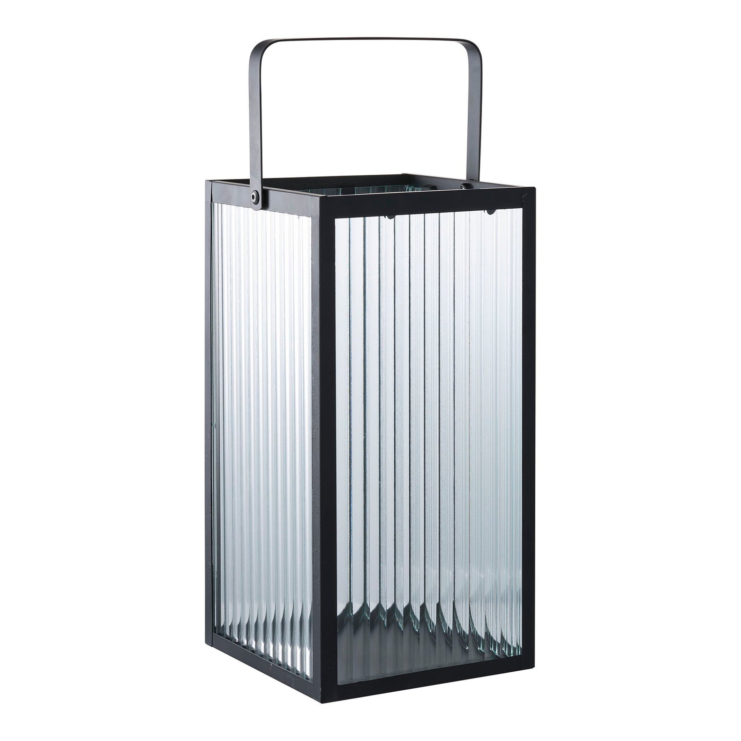 Almonte Lanterne - Lanterne, metal/glas, sort